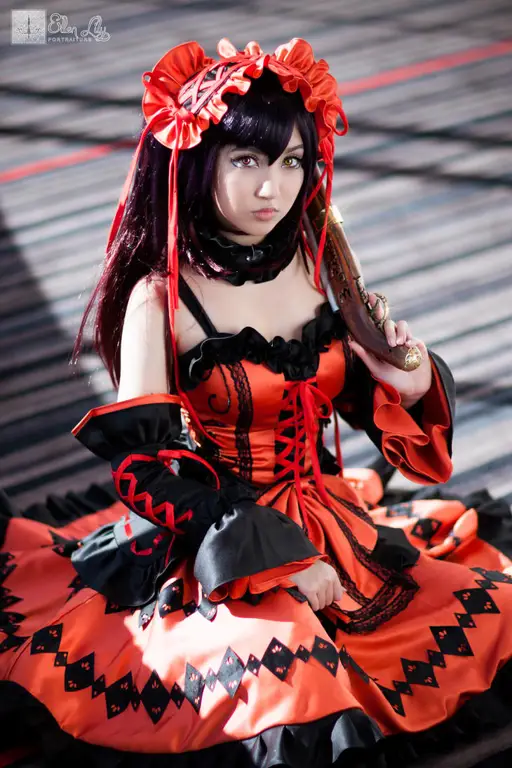 Panduan Make Up Cosplay Kurumi Tokisaki Tutorial make up cosplay Kurumi Tokisaki