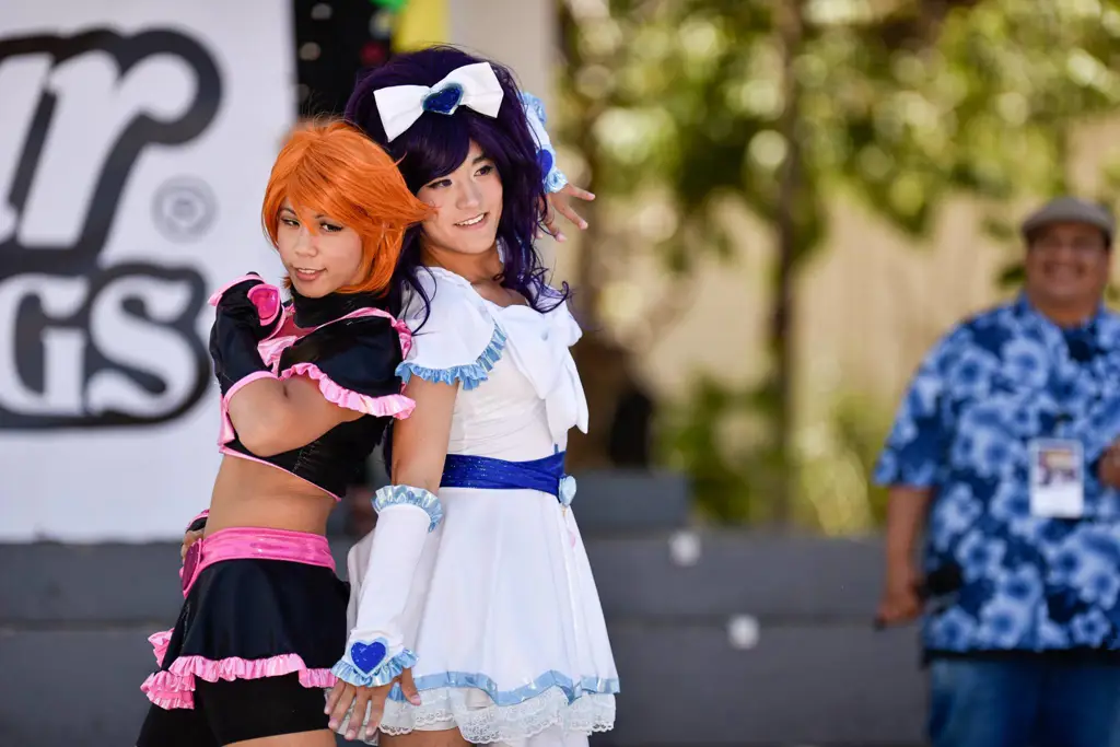 Berpartisipasi Dalam Acara Cosplay Acara cosplay anime Korea