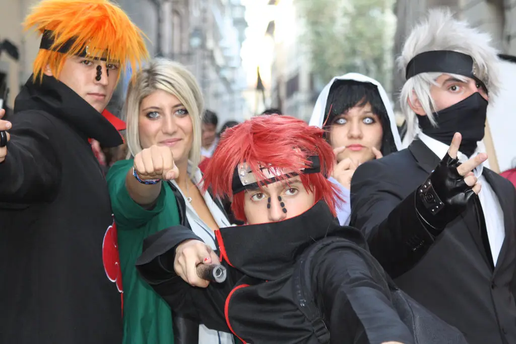 Foto Cosplay Naruto Kelompok Contoh foto grup cosplay Naruto