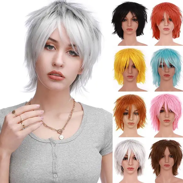 Tips Menata Wig Menata wig rambut pendek untuk cosplay